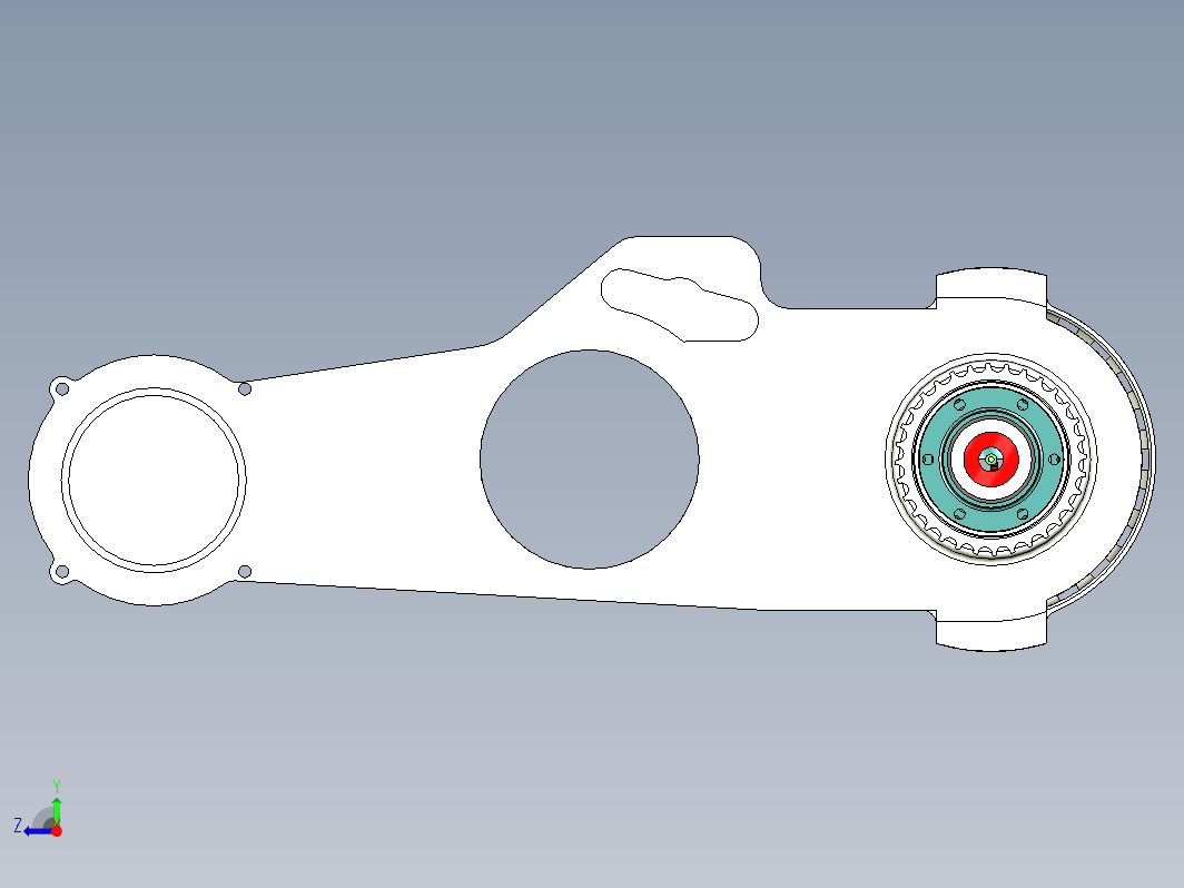 三轮车差速器结构