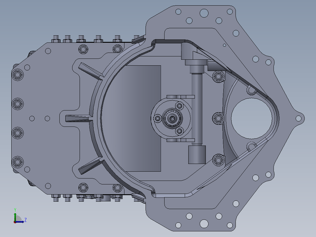 Mendeola HD4变速箱外壳