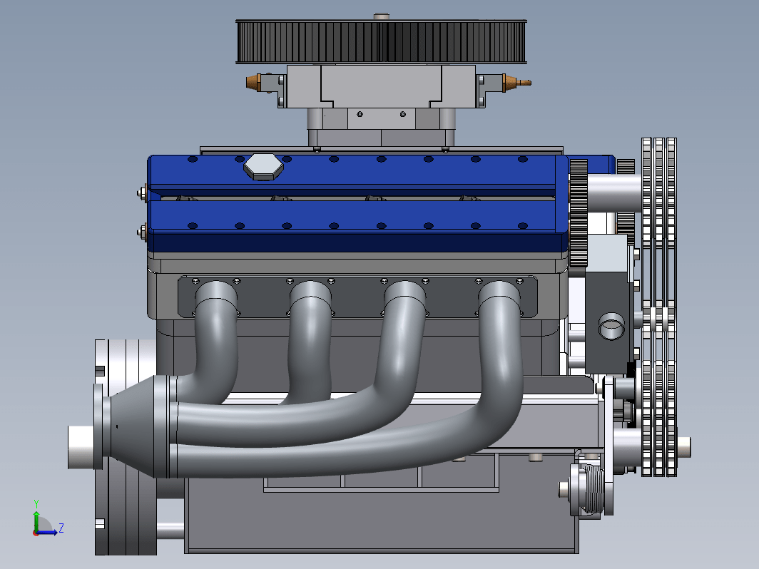 VMS-85八缸发动机