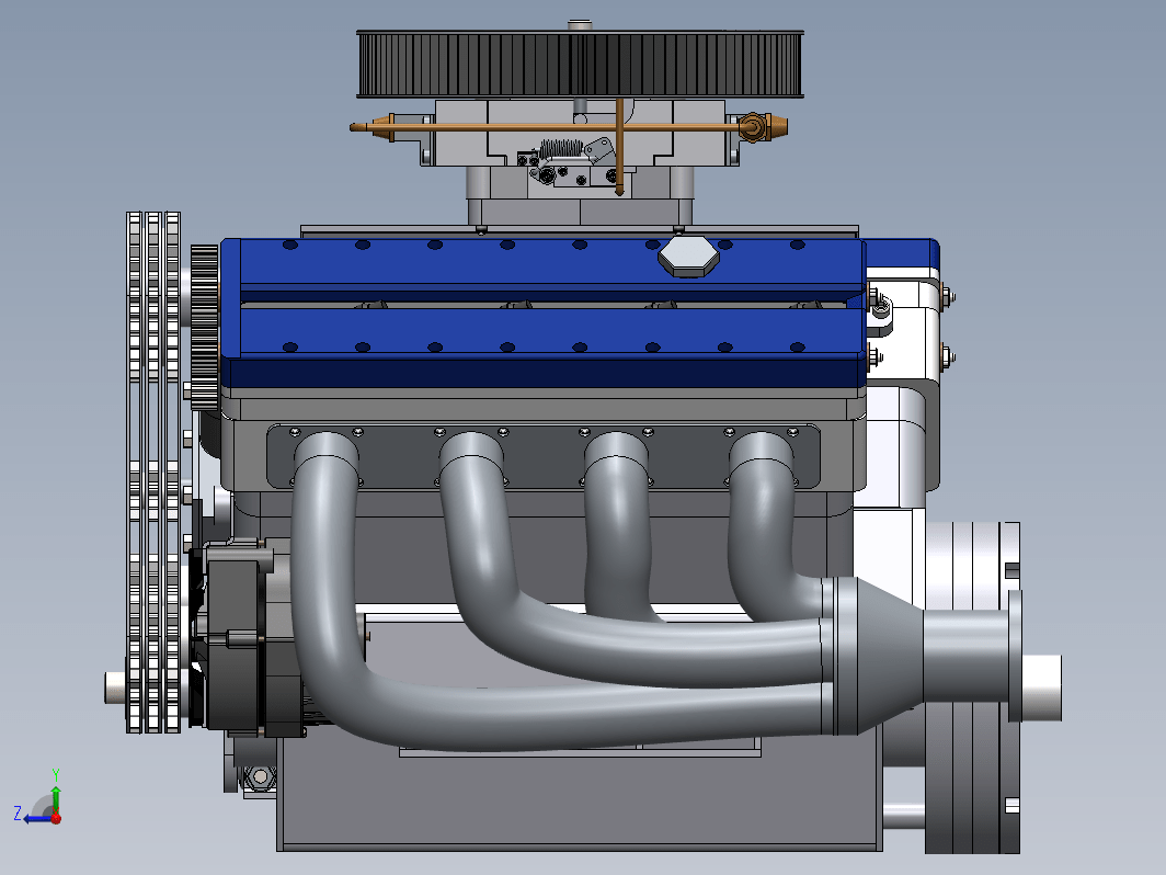 VMS-85八缸发动机