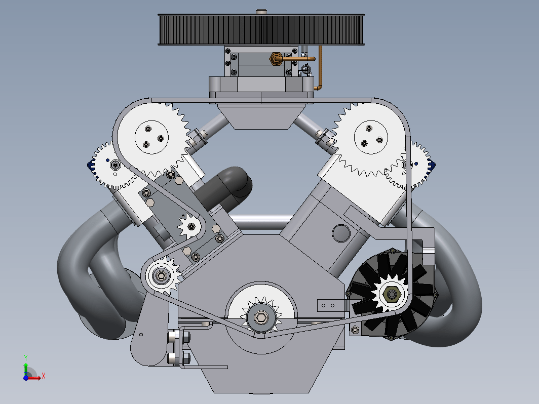 VMS-85八缸发动机