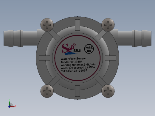 水流量传感器 YF-S401缩略图