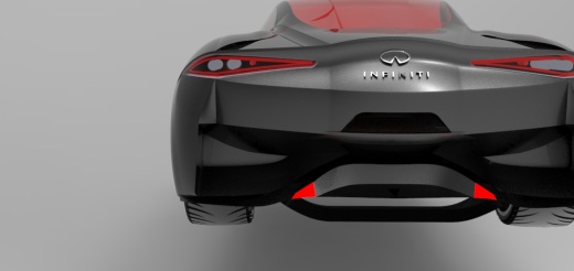 简易Infiniti Emerg-E轿车缩略图