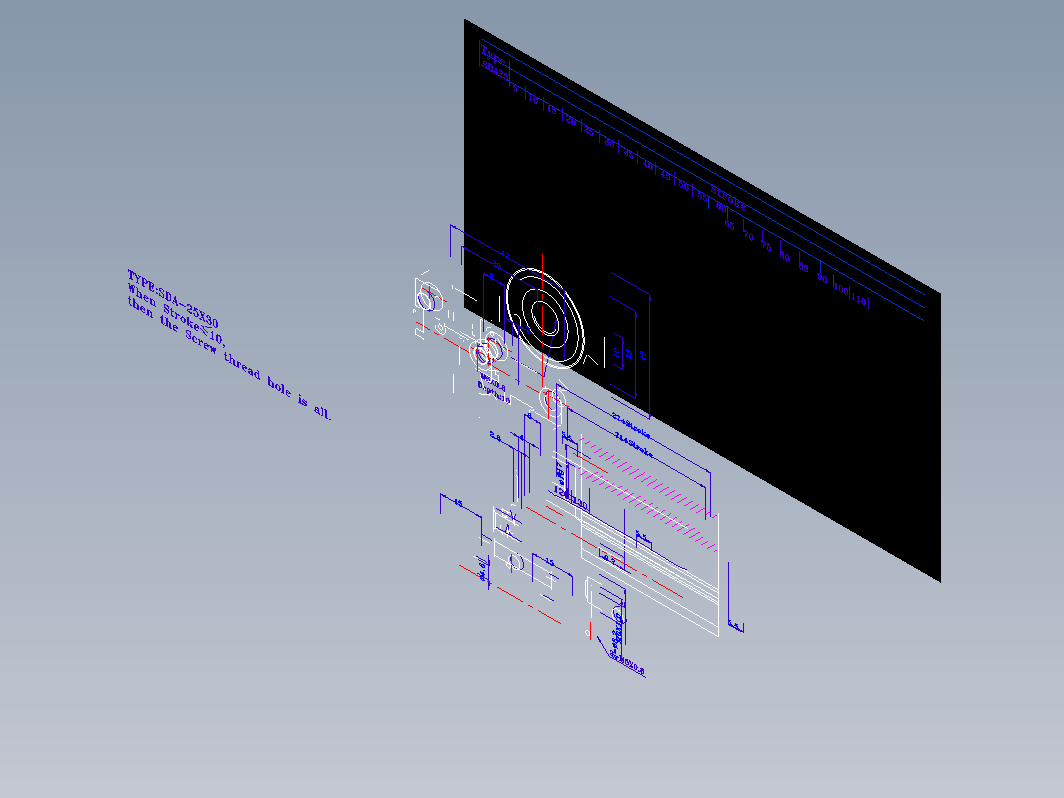 SDA气缸 83-SDA-25-BZN