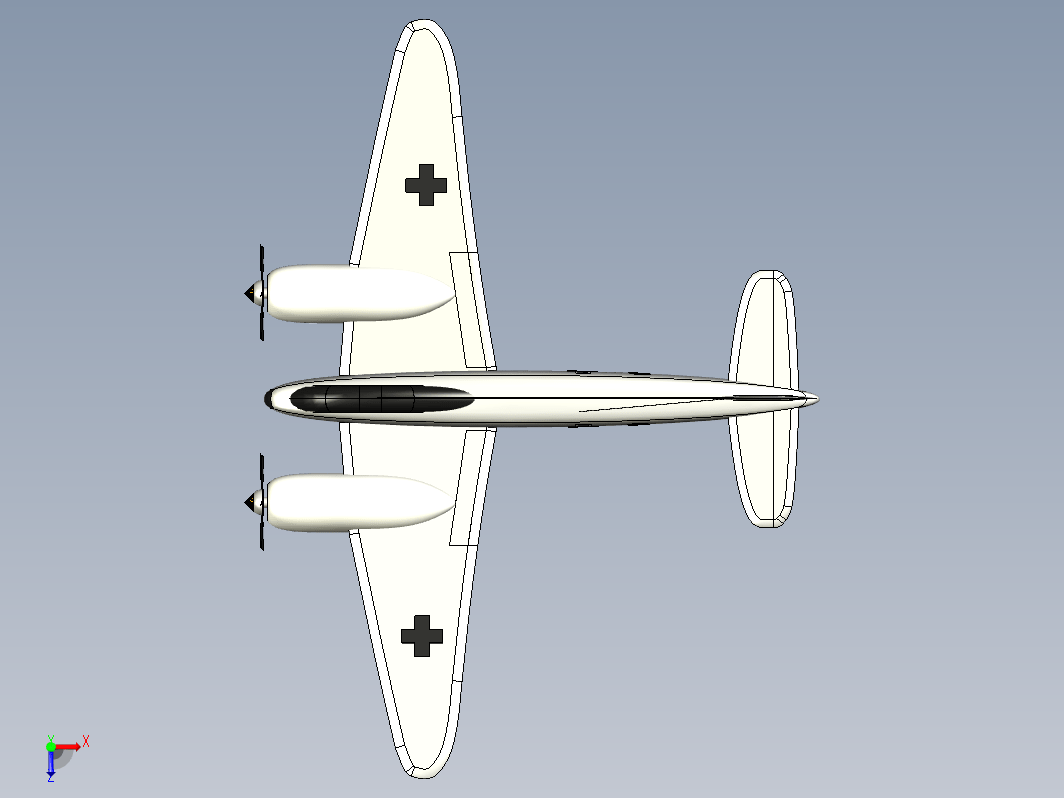 二战德军 Me210双发战斗机