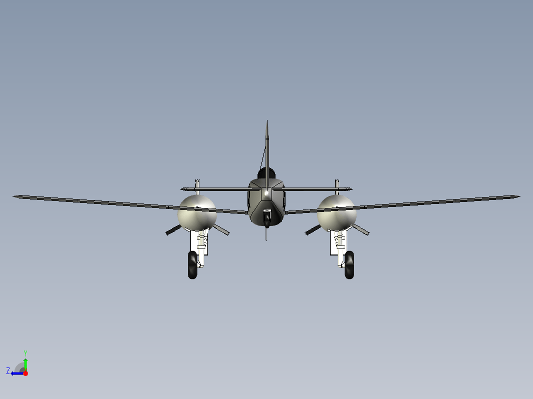 二战德军 Me210双发战斗机