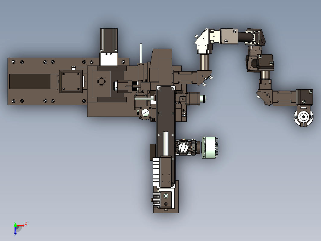 Axio Scope A1型显微镜内部结构