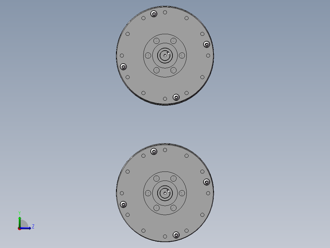 LHS-III系列谐波减速器系列模型 5种规格三维SW2012无参