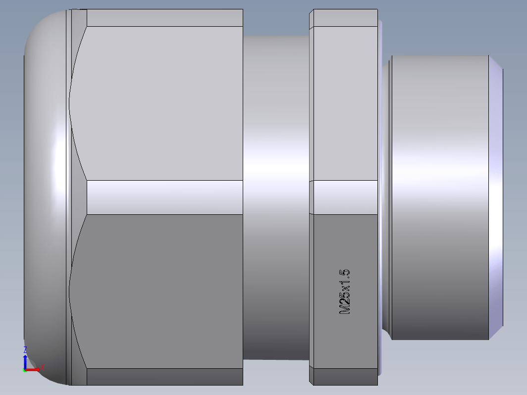 电缆线体压盖M25X1