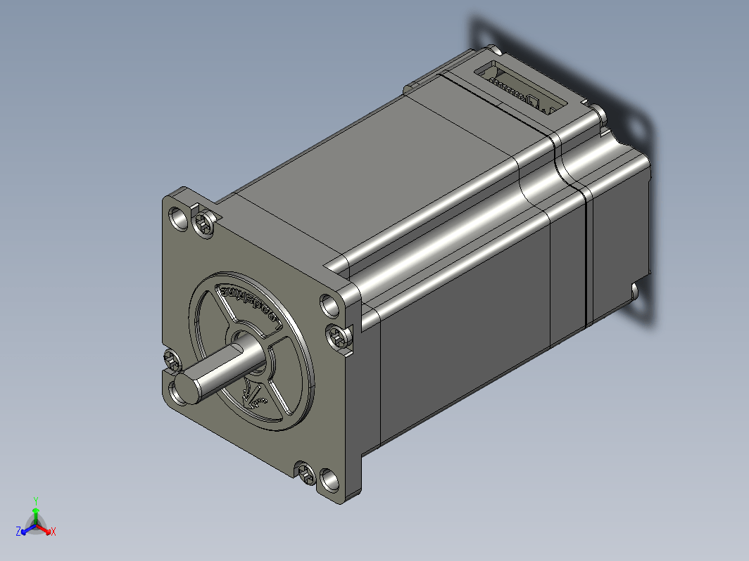 雷赛iCL57系列一体式电机3D图纸