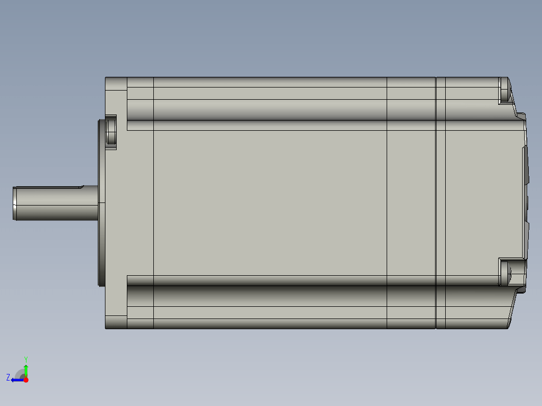 雷赛iCL57系列一体式电机3D图纸