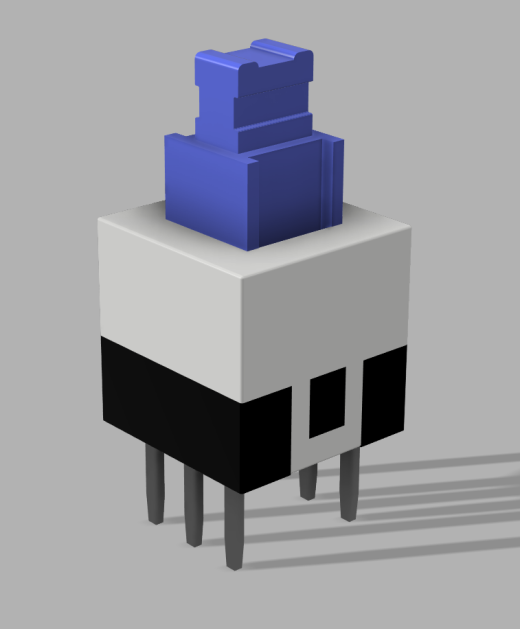 7x7mm、6针、2mm音高按钮开关缩略图
