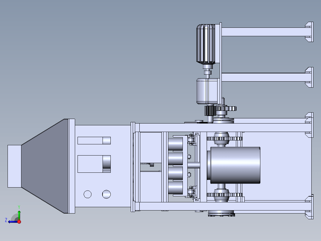 自动液体灌装机SW+CAD+说明+MF