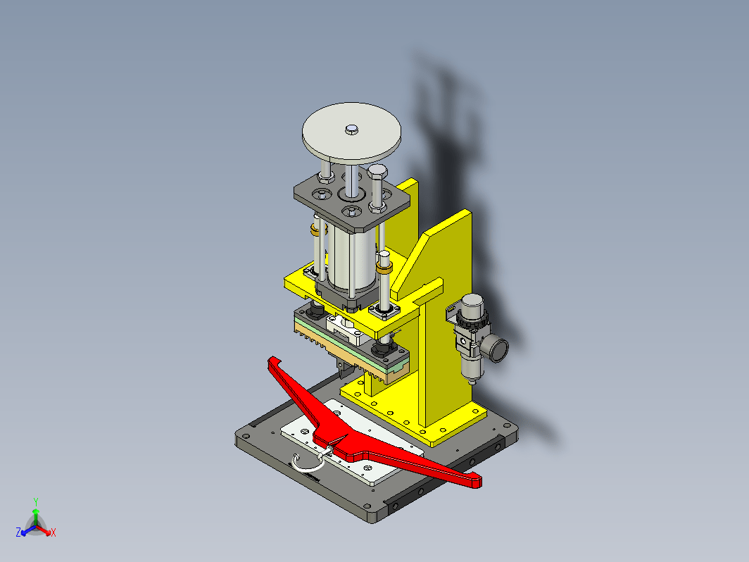 gate cut press切割压力机