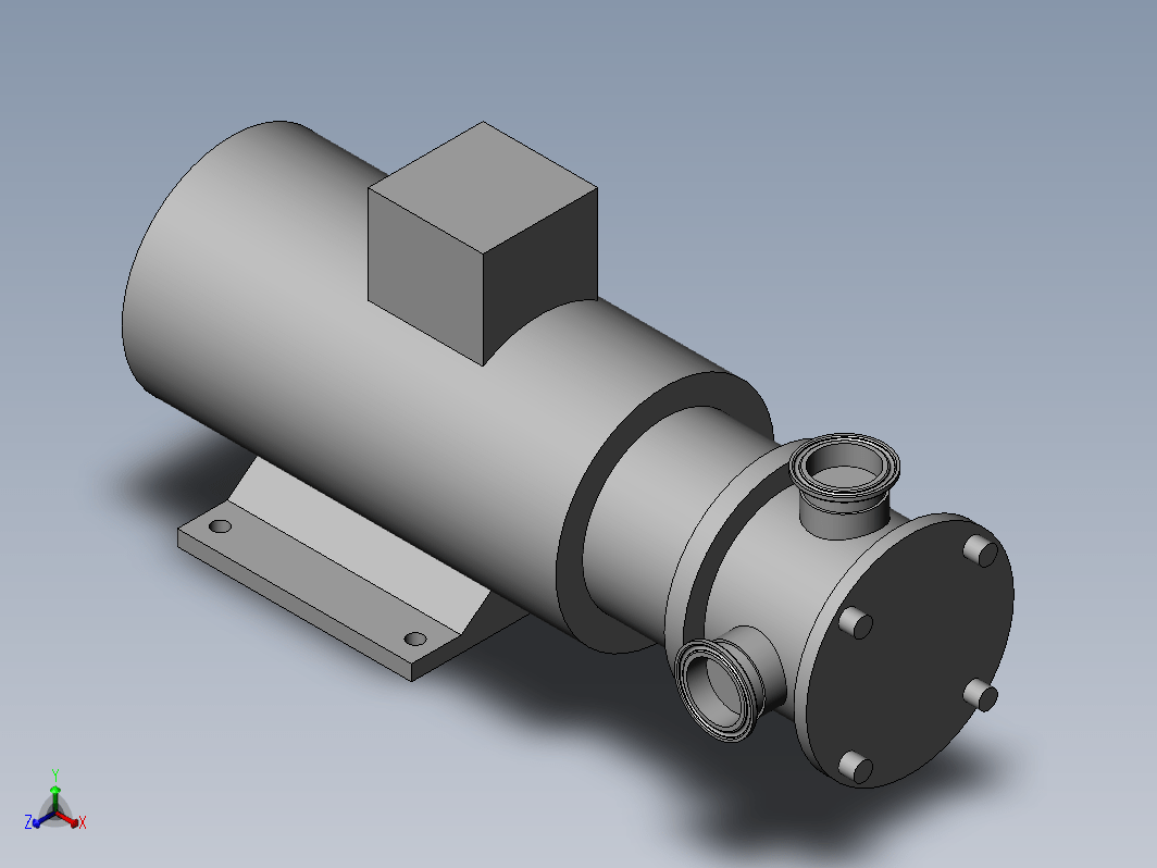 柔性叶轮泵10_40S monobloc CLAMP系列