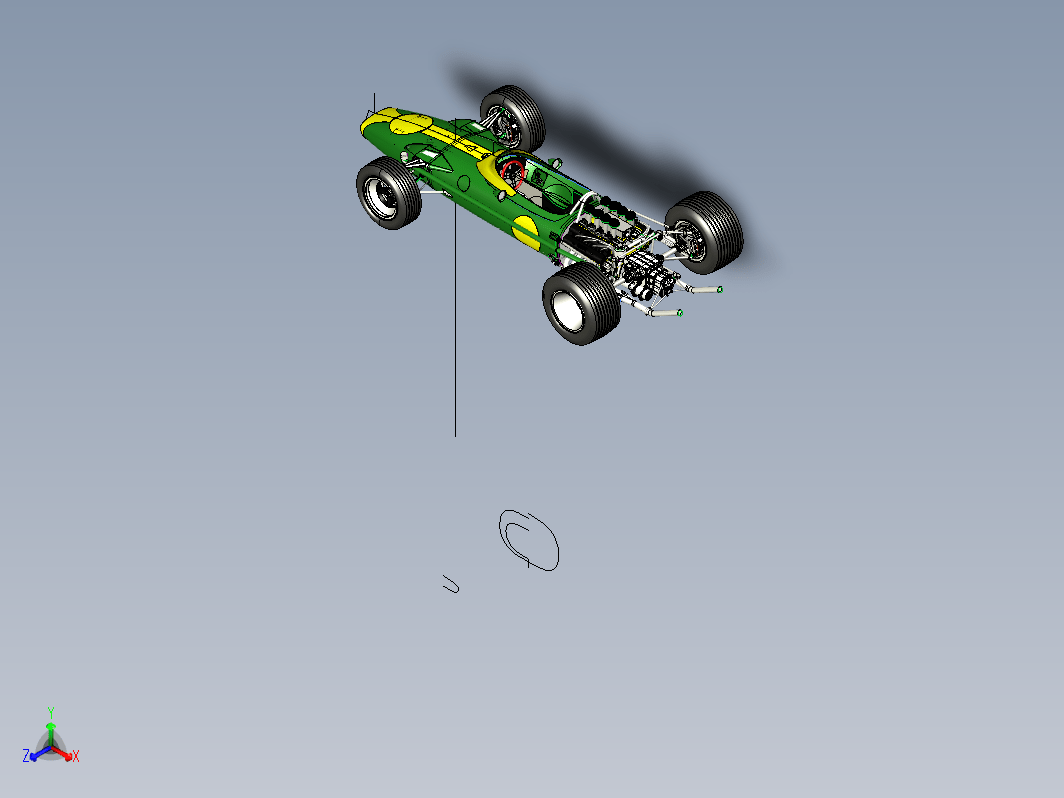 Lotus type 49方程式跑车