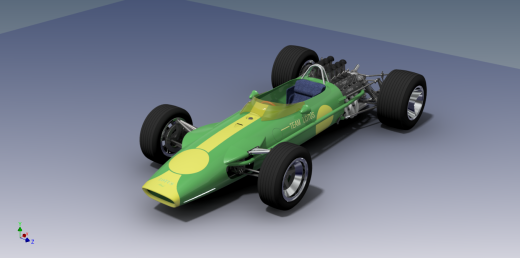 Lotus type 49方程式跑车缩略图