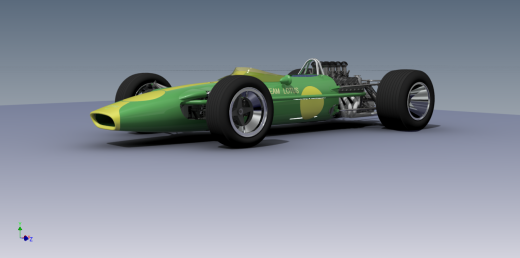 Lotus type 49方程式跑车缩略图