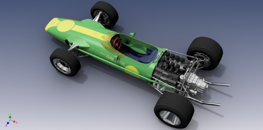 Lotus type 49方程式跑车缩略图