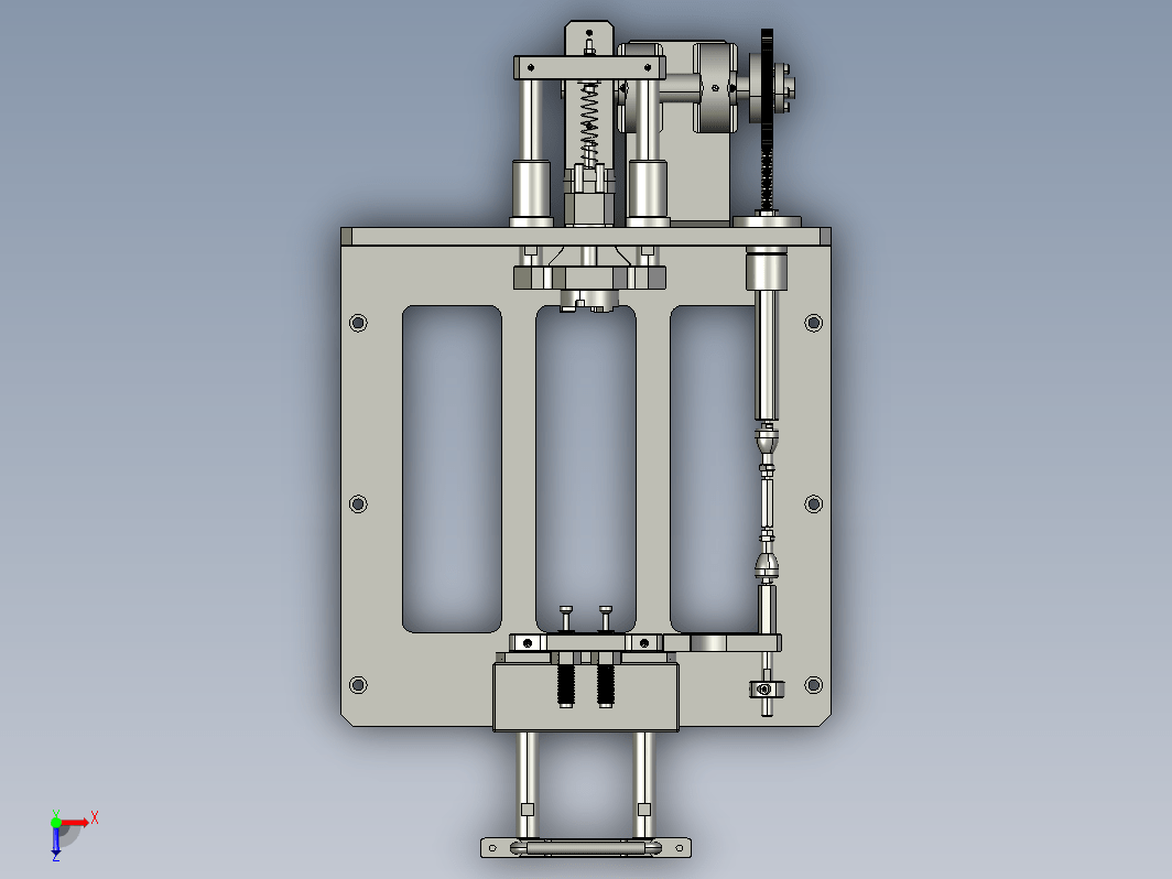 侧面夹紧机构 Concept for Side Clamp