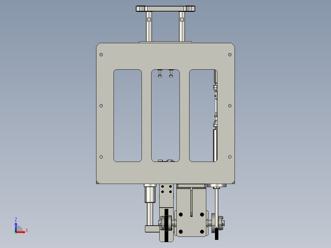 侧面夹紧机构 Concept for Side Clamp