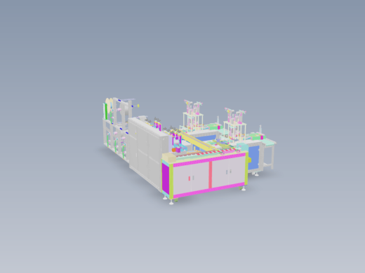 三代一拖二全自动口罩机 3D缩略图