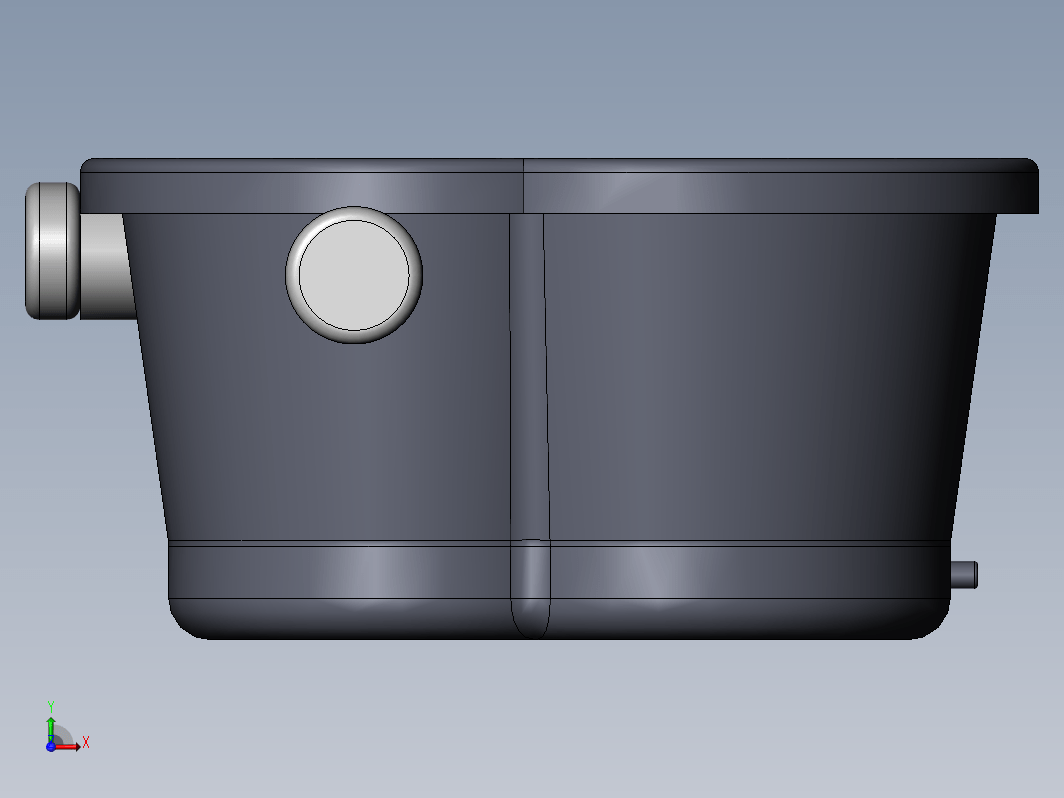 足部按摩洗浴机设计(SW+CAD+说明书)