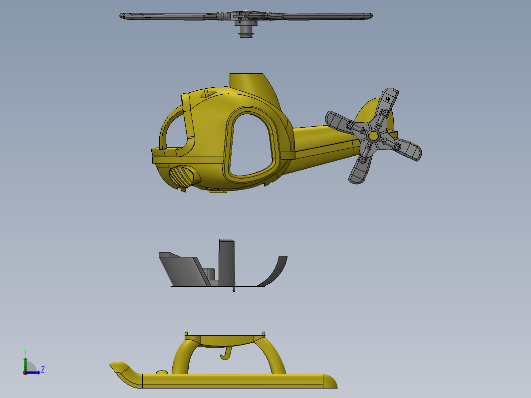 玩具直升机 Toy helicopter