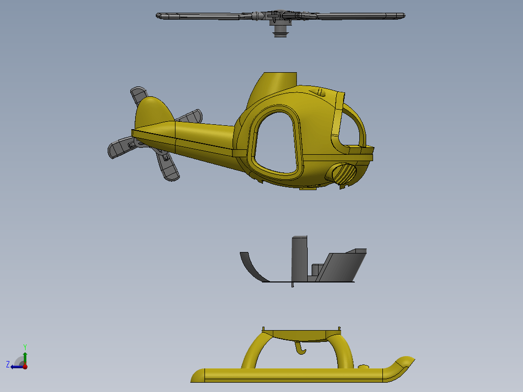 玩具直升机 Toy helicopter