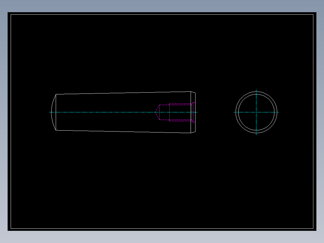 各种 内螺纹圆锥销 - GB 118-86