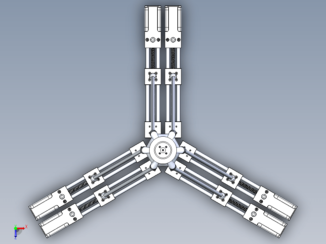 6-DOF parallel robot并联机器人平台