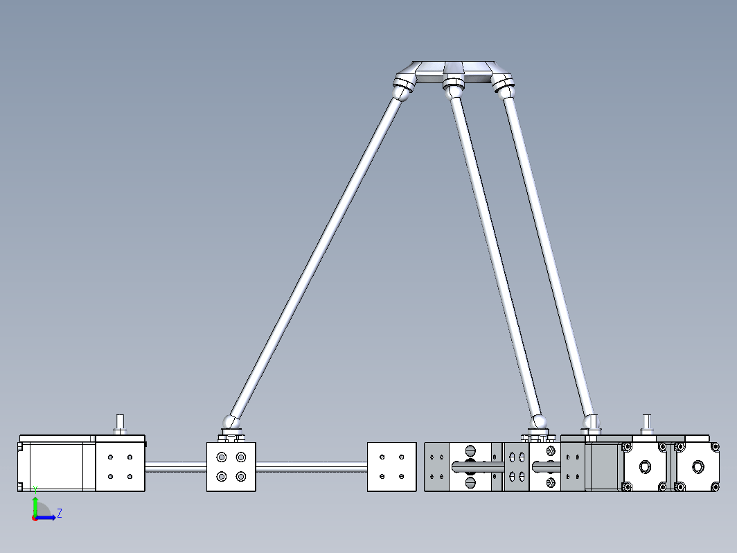 6-DOF parallel robot并联机器人平台