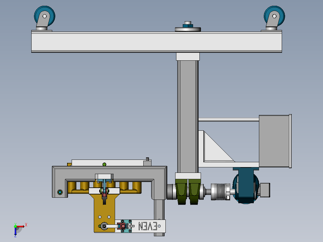 焊接夹具组件示例