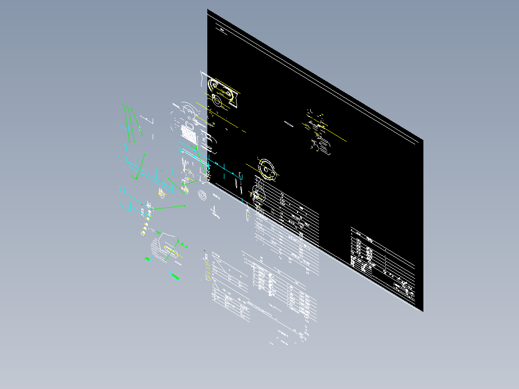 CDⅠ(MD1)型1吨电动葫芦装配图