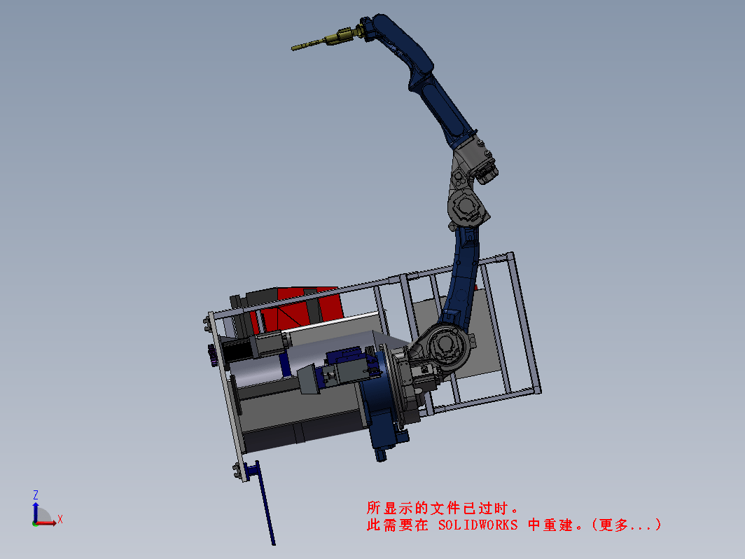 焊接地轨机器人模组