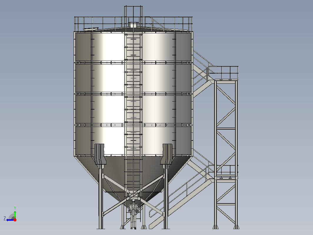 Steel silo tank钢筒仓罐