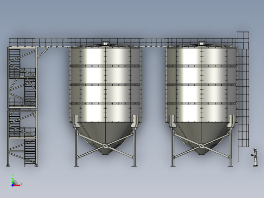 Steel silo tank钢筒仓罐缩略图