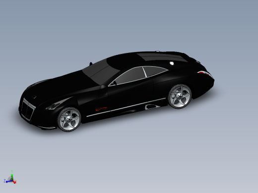 97迈巴赫Exelero车型SW设计缩略图