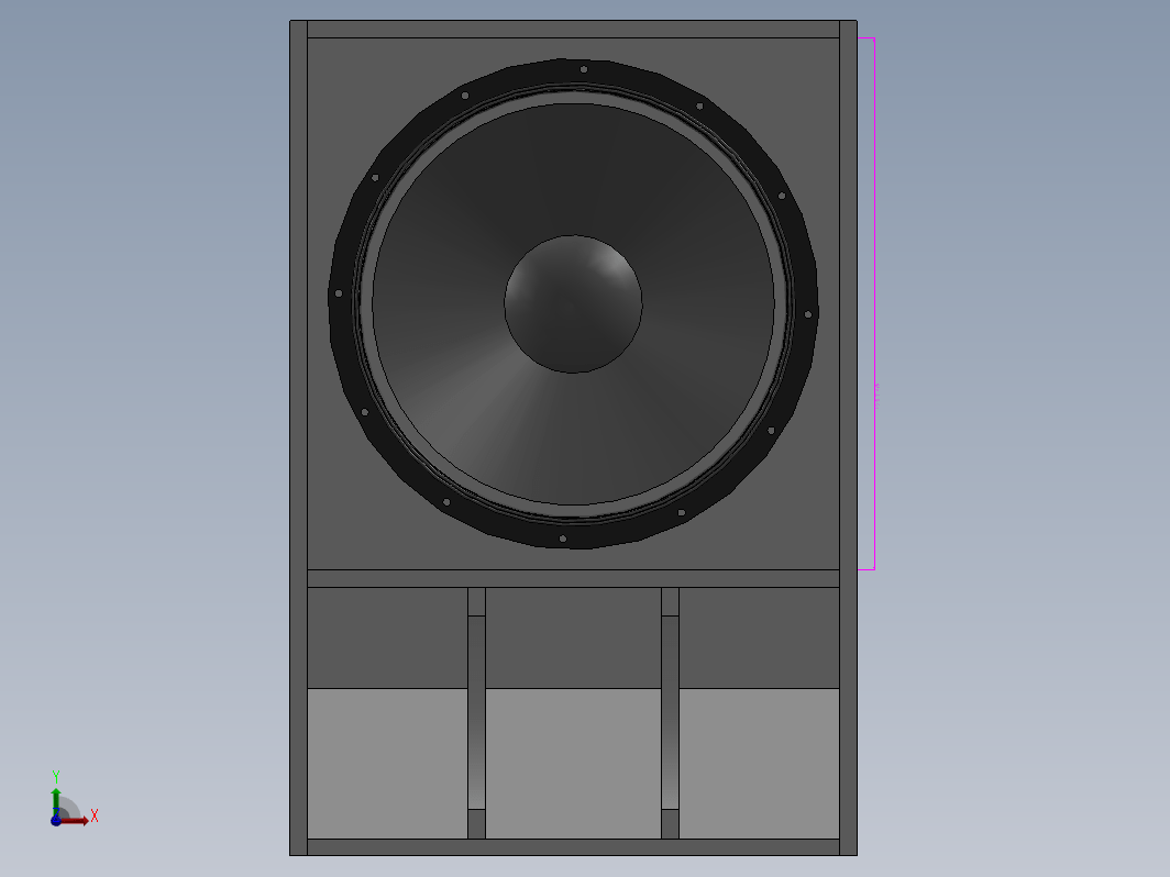 方框扬声器