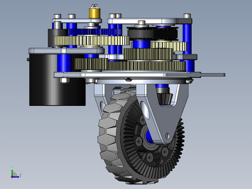 Spartan Swerve V1转向结构