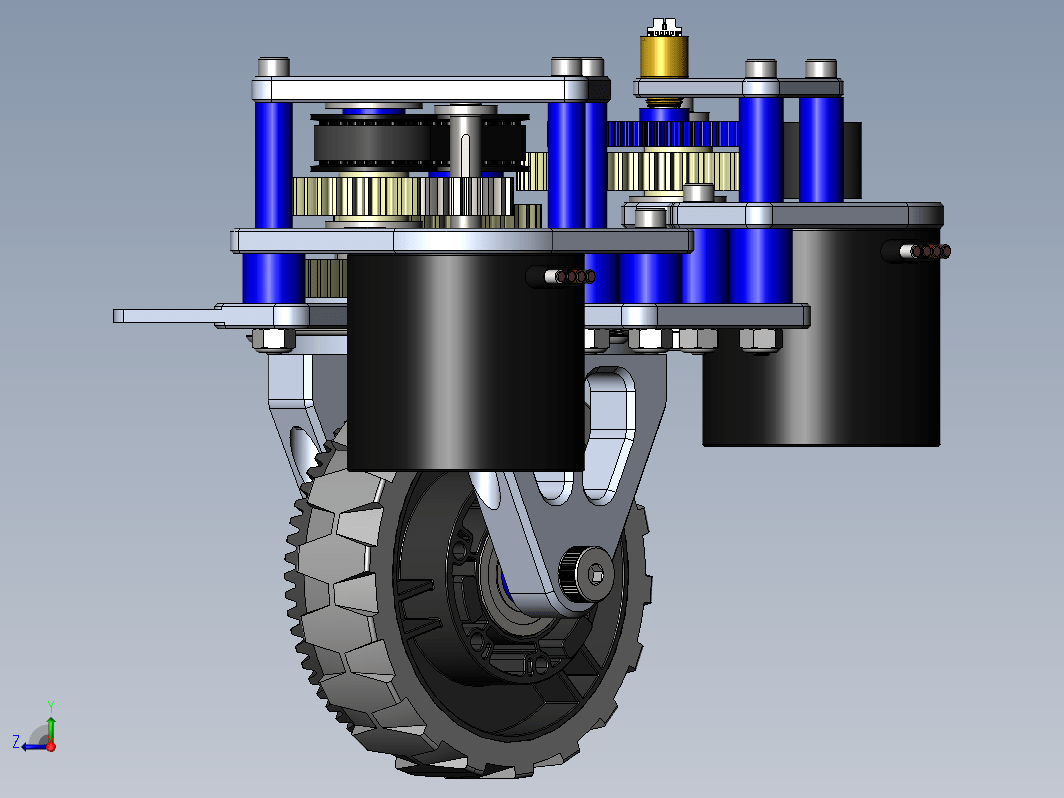 Spartan Swerve V1转向结构