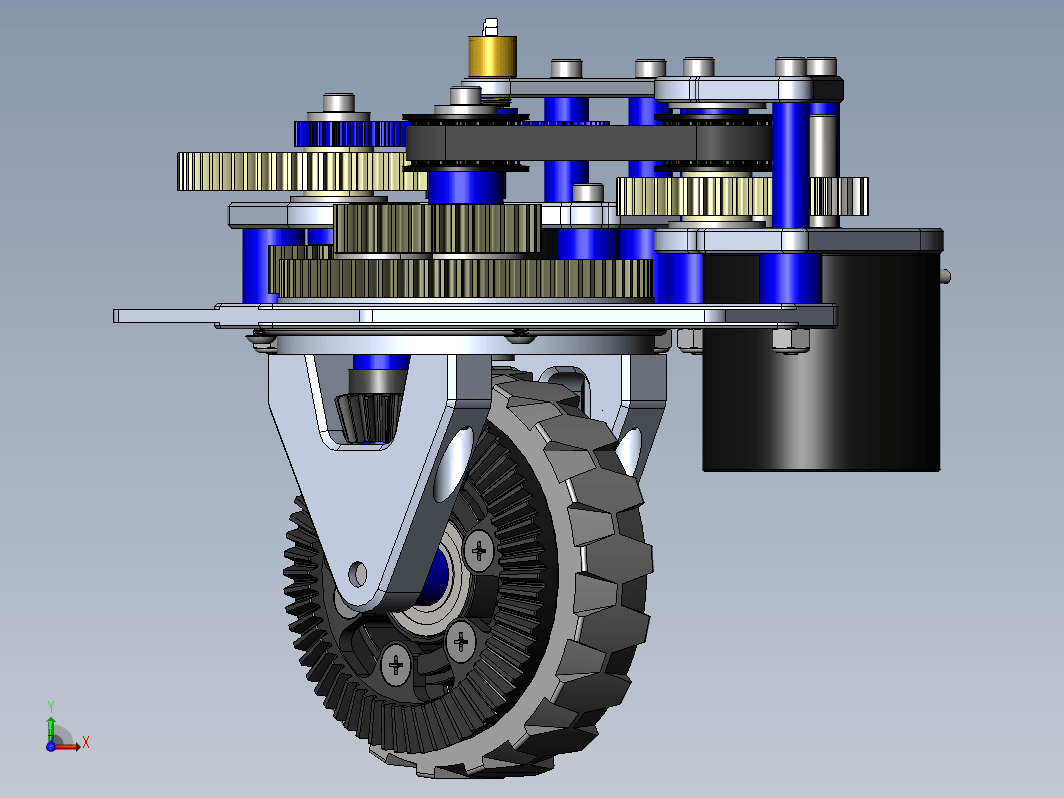 Spartan Swerve V1转向结构