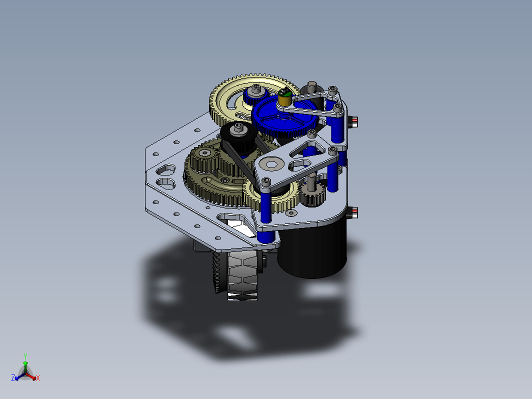 Spartan Swerve V1转向结构