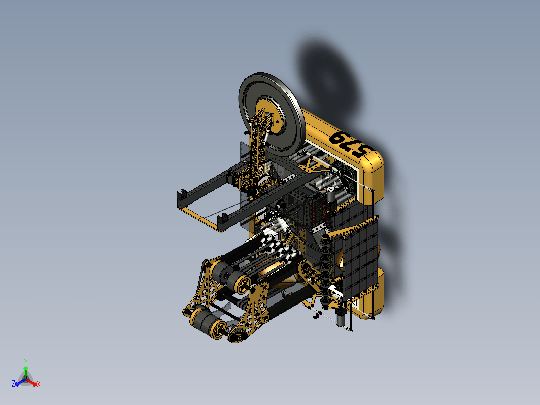 F4 CADDthon 579机器人车