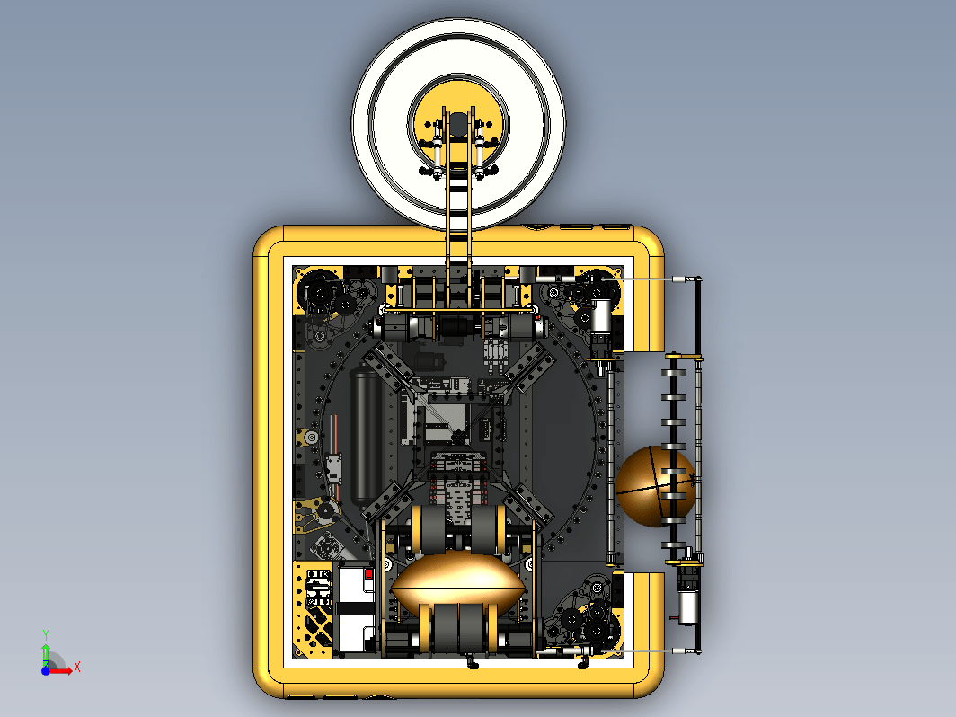 F4 CADDthon 579机器人车