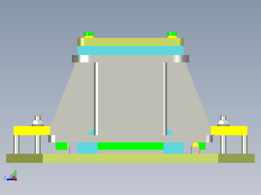 工业机器人底座机械加工工艺及夹具设计三维Creo5.0带参+CAD+说明书