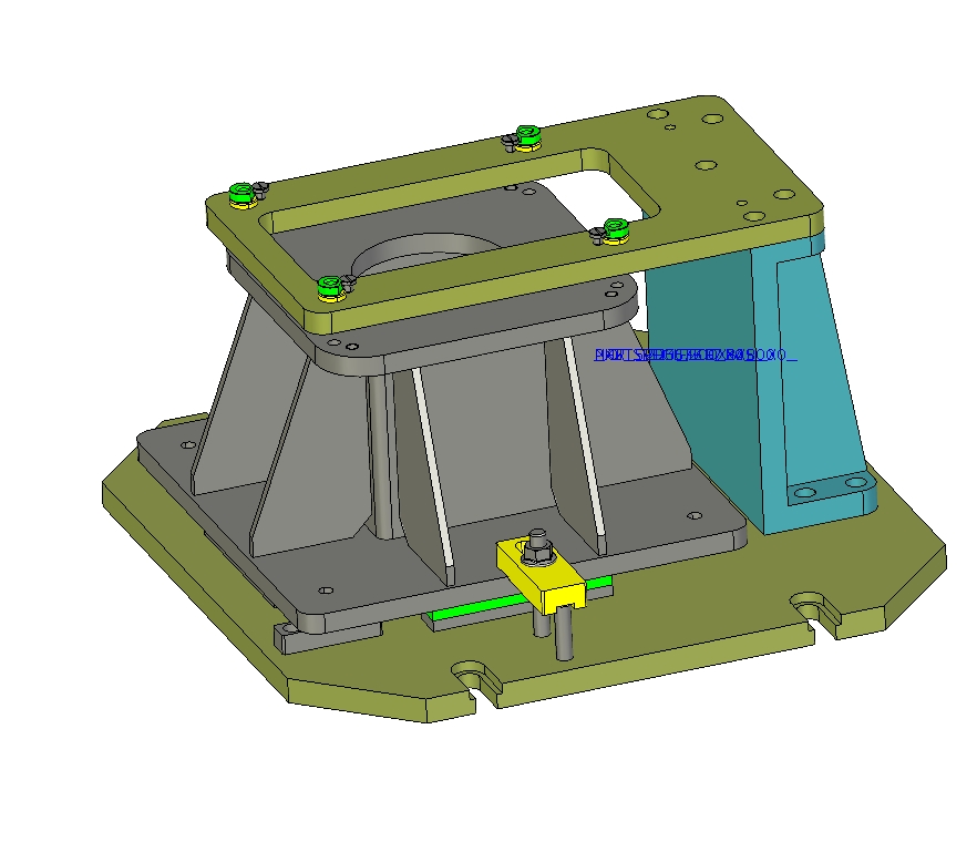 工业机器人底座机械加工工艺及夹具设计三维Creo5.0带参+CAD+说明书