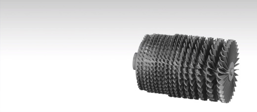 turbo jet engine涡轮喷气发动机演示结构缩略图