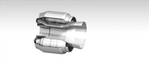 turbo jet engine涡轮喷气发动机演示结构缩略图