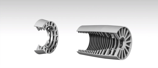 turbo jet engine涡轮喷气发动机演示结构缩略图